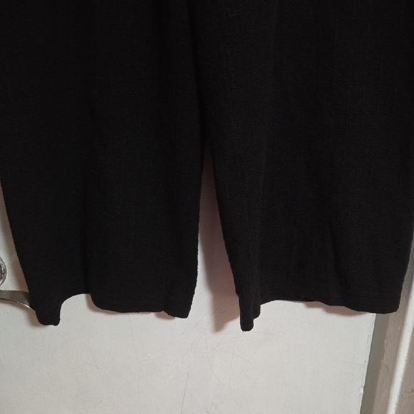 Joseph Ribkoff Black Wide-Leg Trousers - Picture 8 of 9